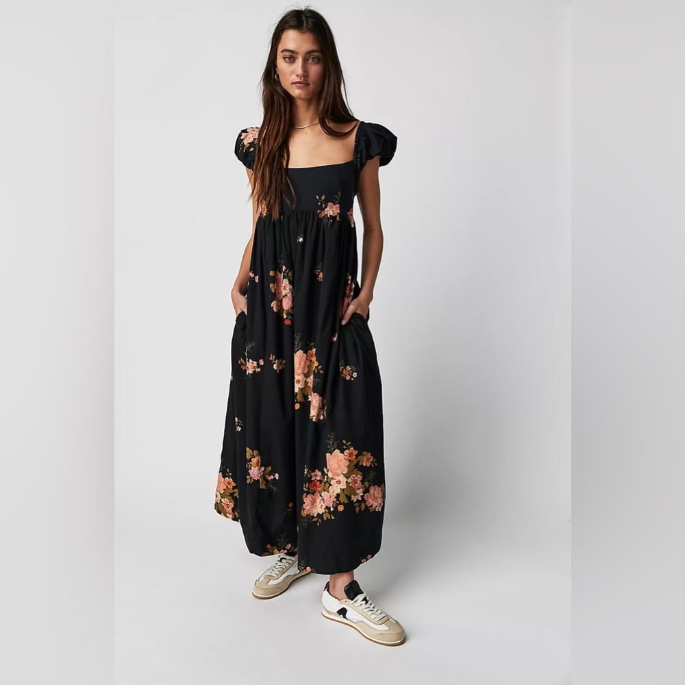 Free People Linda Lou Poplin Dress